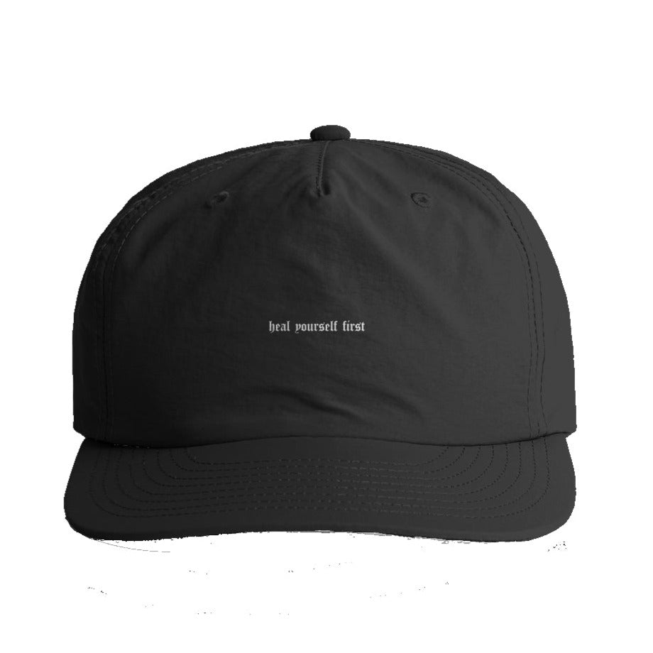 Heal Yourself First Micro Logo Nylon Cap